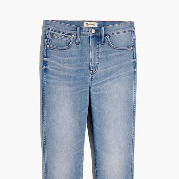 Madewell 10” High-Rise Skinny Crop in Horne Wash NWT - Picture 3 of 4